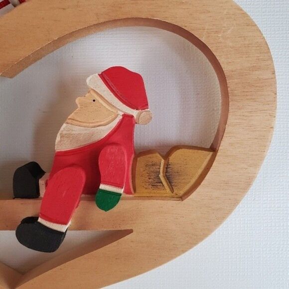 Vnt 80s Contry Christmas hanging - Picture 3 of 8